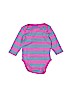 Leveret 100% Cotton Purple Short Sleeve Onesie Size 3-6 mo - photo 1