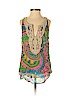 Trina Turk Green Sleeveless Silk Top Size P (petite) - photo 1