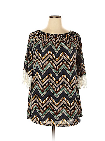 Win Win 3/4 Sleeve Top (view 1)