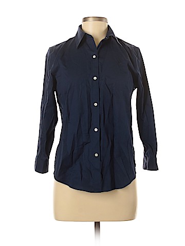 Lauren by Ralph Lauren Long Sleeve Button-Down Shirt (view 1)