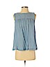 Ann Taylor LOFT Blue Sleeveless Blouse Size S (petite) - photo 1