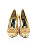 Stuart Weitzman Gold Heels Size 5 (narrow) - photo 2