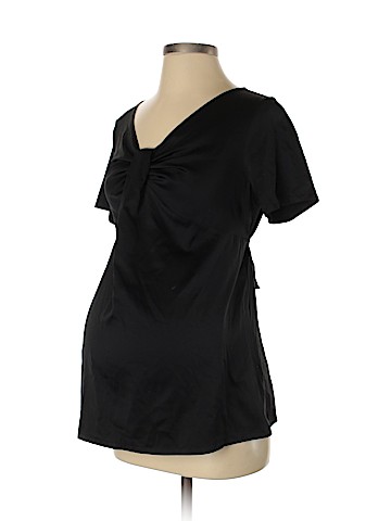 Liz Lange Maternity for Target Short Sleeve Blouse (view 1)