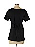 Liz Lange Maternity for Target 100% Polyester Black Short Sleeve Blouse Size XS - photo 2