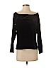 Soft Surroundings 100% Polyester Black Long Sleeve Blouse Size EU (FR) 38 / US 6 - photo 1