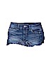 Justice Blue Denim Shorts Size 8 - photo 1