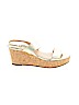 Sacha London Gold Wedges Size 10 - photo 1