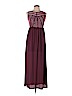Xhilaration 100% Polyester Burgundy Casual Dress Size M - photo 1