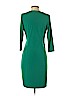 New York & Company Green Casual Dress Size S (petite) - photo 2