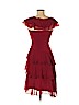 BCBGMAXAZRIA Burgundy Cocktail Dress Size XS - photo 2
