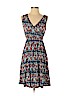 Renee C. Blue Casual Dress Size S - photo 1