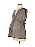 Motherhood 100% Polyester Gray Sleeveless Blouse Size M - photo 1