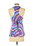 Trina Turk 100% Silk Purple Sleeveless Silk Top Size 0 - photo 2