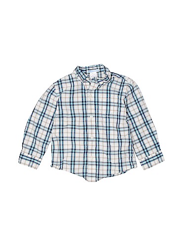 Janie and Jack Long Sleeve Button-Down Shirt (view 1)
