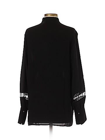 3.1 Phillip Lim Long Sleeve Silk Top (view 2)