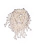 Steve Madden Lace Metallic Ivory Scarf One size - photo 1