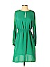 Ann Taylor LOFT Outlet 100% Polyester Green Casual Dress Size M (petite) - photo 1