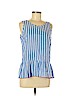 Tommy Hilfiger Blue Sleeveless Blouse Size M - photo 1