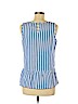 Tommy Hilfiger Blue Sleeveless Blouse Size M - photo 2