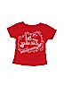 Assorted Brands 100% Cotton Red Short Sleeve T-Shirt Size 4T - photo 1