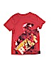 Champion 100% Polyester Red Short Sleeve T-Shirt Size M (kids) - photo 1