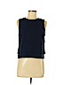 Tibi 100% Polyester Blue Sleeveless Blouse Size 6 - photo 1