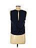 Tibi 100% Polyester Blue Sleeveless Blouse Size 6 - photo 2