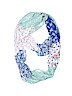 Unbranded Floral Blue Scarf One size - photo 1