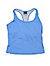 Nike Solid Blue Active Tank Size 12 - photo 1