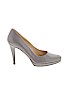 Nine West Gray Heels Size 8 1/2 - photo 1