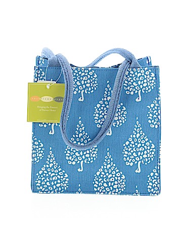 Rock Flower Paper Tote (view 1)