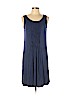 Adrienne Vittadini Blue Casual Dress Size L - photo 1