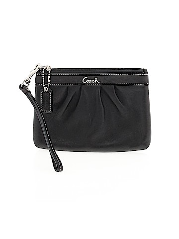 Coach Factory Leather Wristlet (view 1)