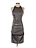 Nicole Miller Collection Gray Cocktail Dress Size P (petite) - photo 1