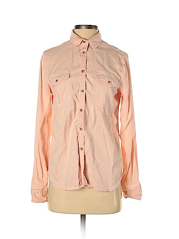 American Eagle Outfitters Long Sleeve Button-Down Shirt (view 1)