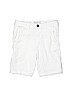 Abercrombie 100% Cotton Solid White Shorts Size 11 - 12 - photo 1