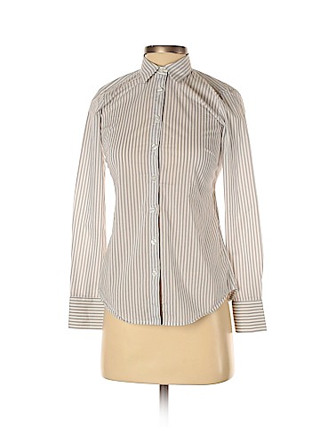 Ann Taylor Long Sleeve Button-Down Shirt (view 1)
