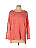Eileen Fisher Red Pullover Sweater Size L - photo 1