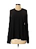 Theory Black Long Sleeve Blouse Size 2 - photo 1