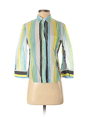 Theory 3/4 Sleeve Button-Down Shirt (view 1)