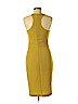 H&M 100% Polyester Yellow Casual Dress Size 8 - photo 2