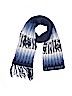 Unbranded Print Blue Scarf One size - photo 1