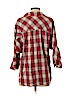 Haute Hippie 100% Cotton Red 3/4 Sleeve Button-Down Shirt Size S - photo 2