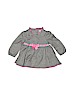 Jillian's Closet 100% Polyester Gray Dress 9-12 MO / 12 MO - photo 1