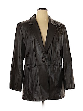 Denim Co Leather Jacket (view 1)