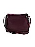 Urban Expressions Burgundy Leather Shoulder Bag One size - photo 3