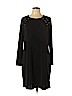 MICHAEL Michael Kors Black Casual Dress Size L - photo 1