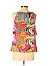 Trina Turk 100% Silk Orange Sleeveless Silk Top Size XS - photo 2