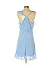 Aqua 100% Polyester Blue Casual Dress Size M - photo 2
