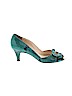 Loeffler Randall Teal Heels Size 8 - photo 1